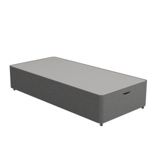 Dreams Workshop Ottoman Divan Bed Base  30 Single  Grey | Bed Sava