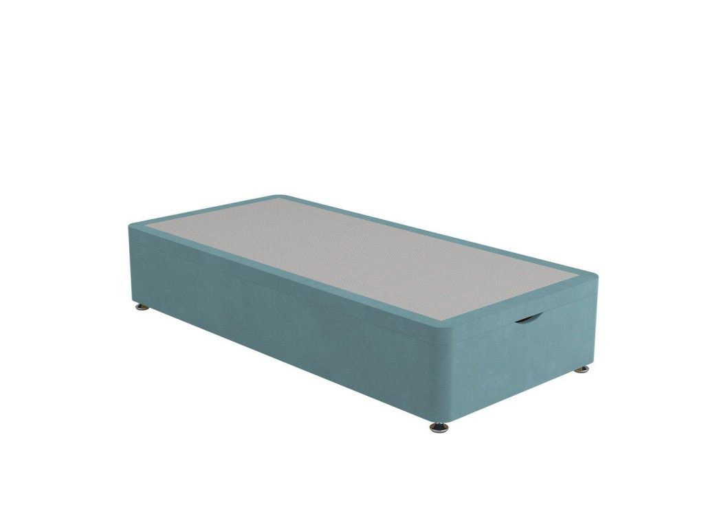 Dream Team Ottoman Divan Bed Base  30 Single  Blue | Bed Sava