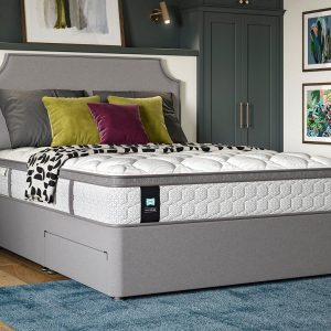 Sealy Divan Base  46 Double  Grey | Bed Sava
