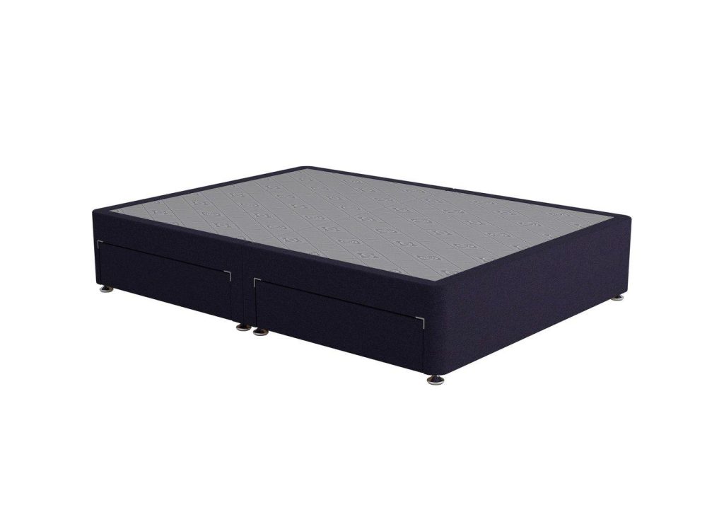 Sealy Divan Base  60 Super King  Blue | Bed Sava