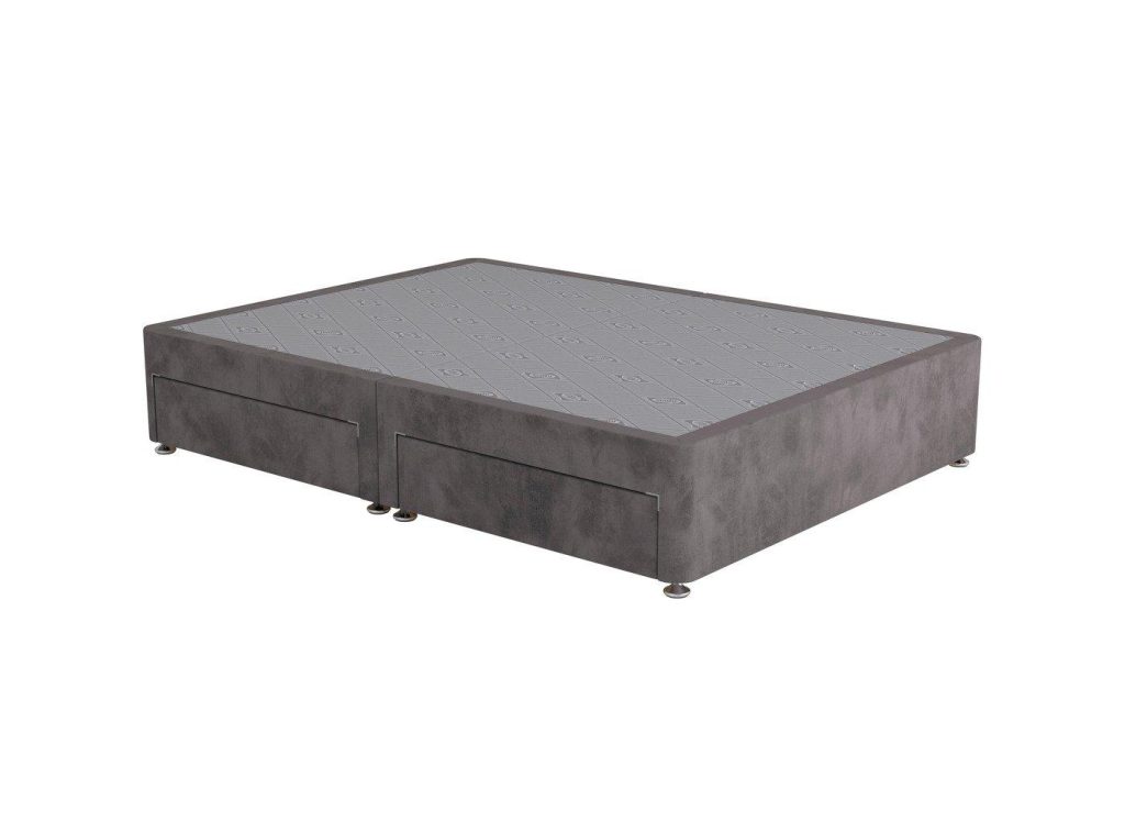 Sealy Divan Base  50 King  Grey | Bed Sava