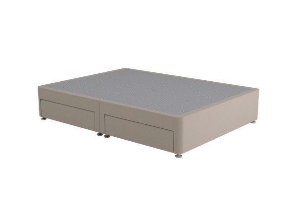 Sealy Divan Base  60 Super King  Beige | Bed Sava
