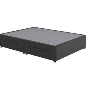 Sealy Divan Base  60 Super King  Grey | Bed Sava