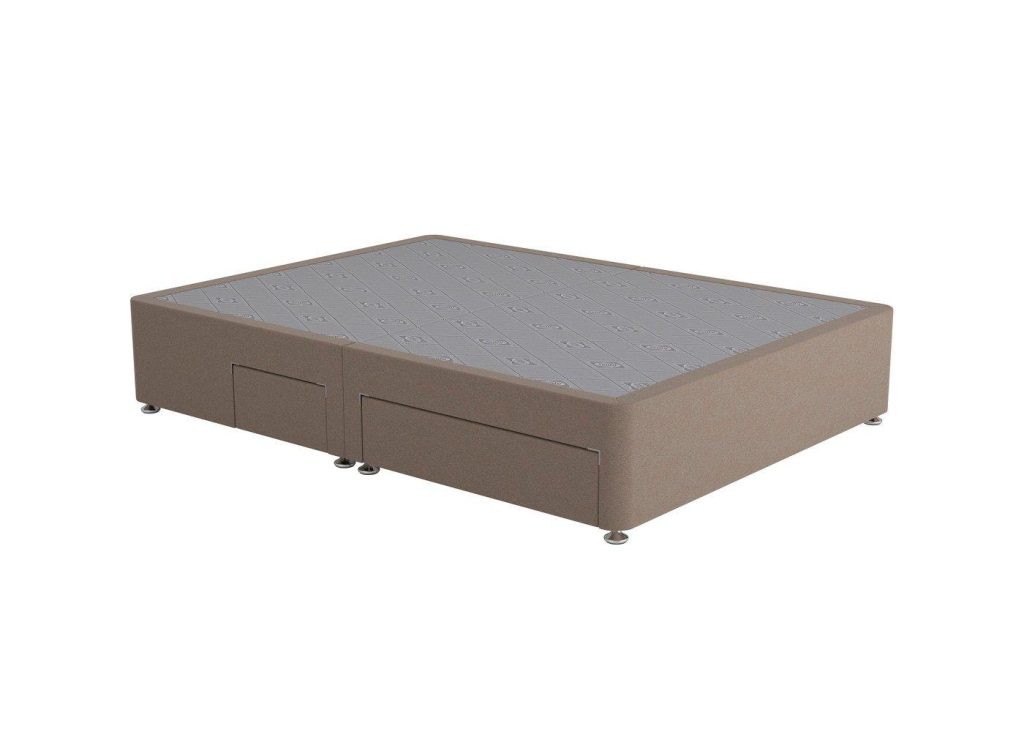 Sealy Divan Base  60 Super King  Brown | Bed Sava
