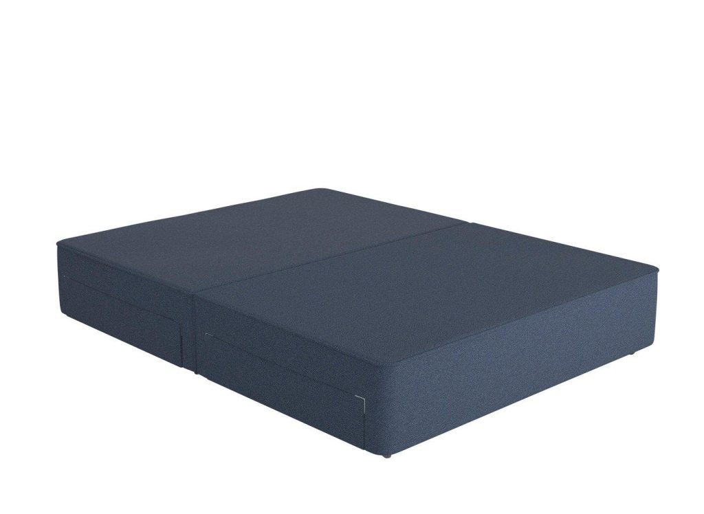 Flaxby Sprung Divan Base - 6'6 Emperor - Blue