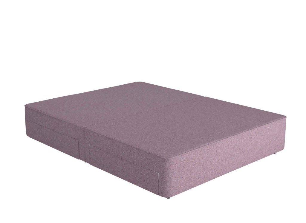 Flaxby Sprung Divan Base - 4'0 Small Double - Purple