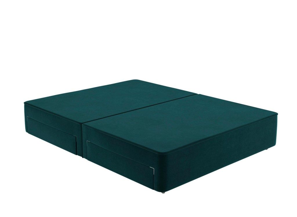 Flaxby Sprung Divan Base - 6'6 Emperor - Green