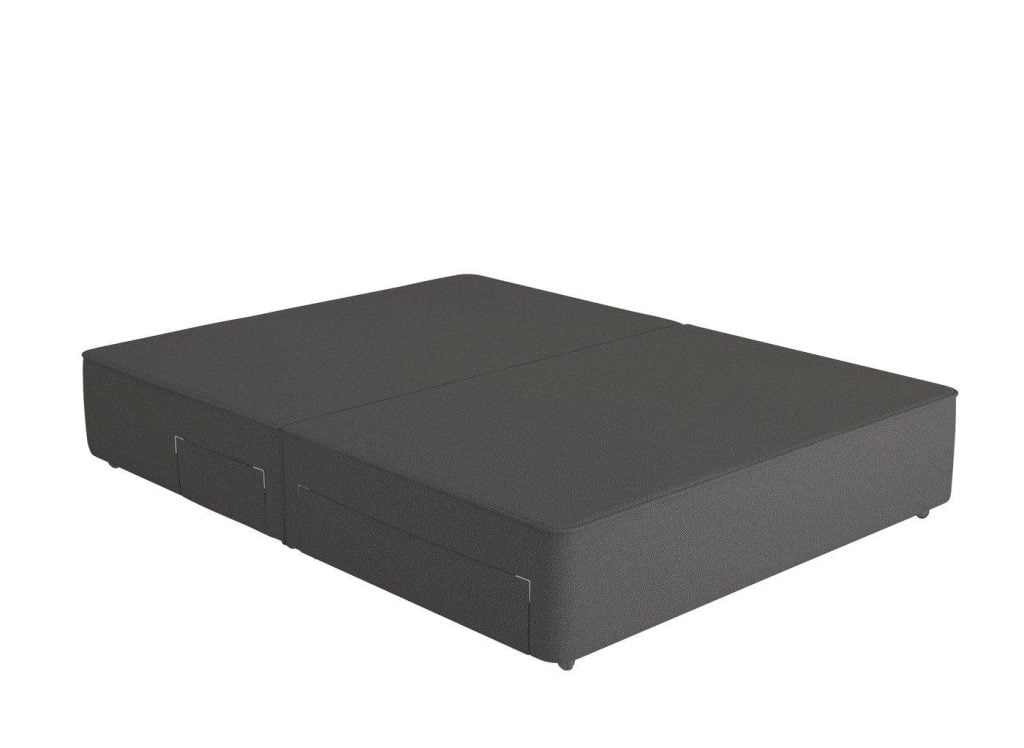 Flaxby Sprung Divan Base  60 Super King  Grey | Bed Sava