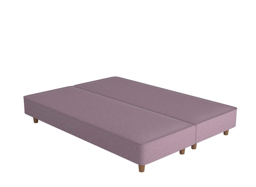 Flaxby Shallow Divan Bed Base  50 King  Purple | Bed Sava