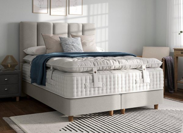 Flaxby Shallow Divan Bed Base  30 Single  Cream | Bed Sava