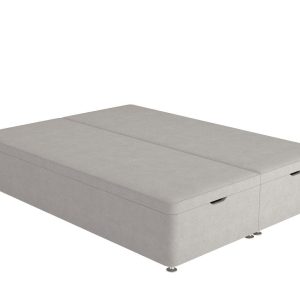 Flaxby Ottoman Divan Bed Base  60 Super King  Cream | Bed Sava