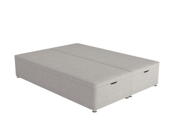 Flaxby Ottoman Divan Bed Base  60 Super King  Cream | Bed Sava