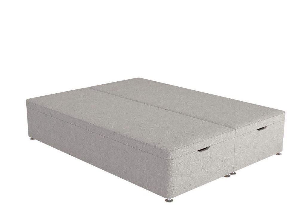 Flaxby Ottoman Divan Bed Base  50 King  Cream | Bed Sava