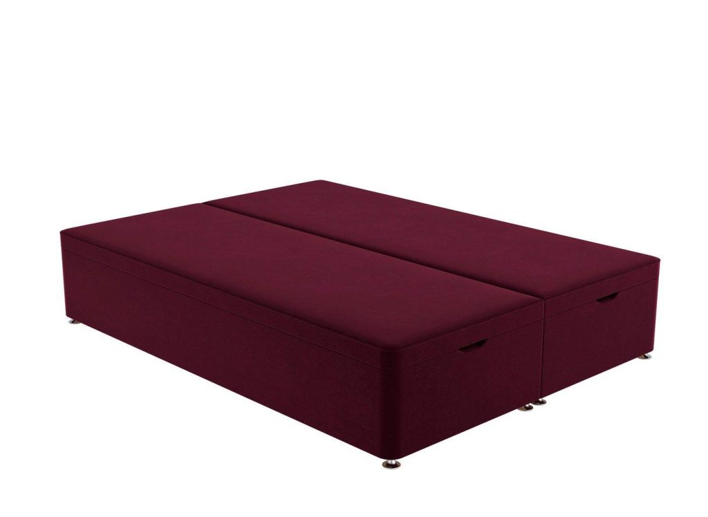 Flaxby Ottoman Divan Bed Base  60 Super King  Brown | Bed Sava