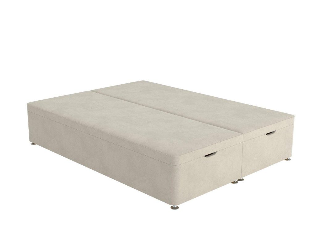 Flaxby Ottoman Divan Bed Base  50 King  Beige | Bed Sava