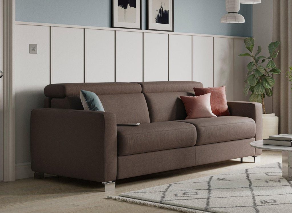 Altamura Brown 3 Seater Sofabed