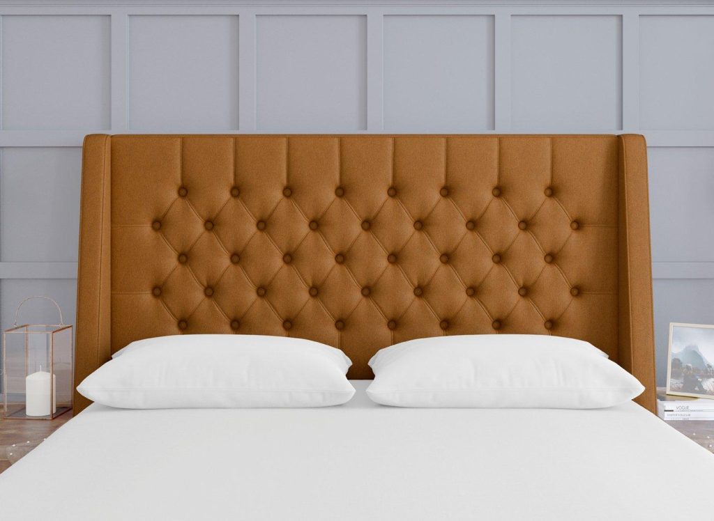 TheraPur Buckler Headboard  30 Single  Orange | Bed Sava