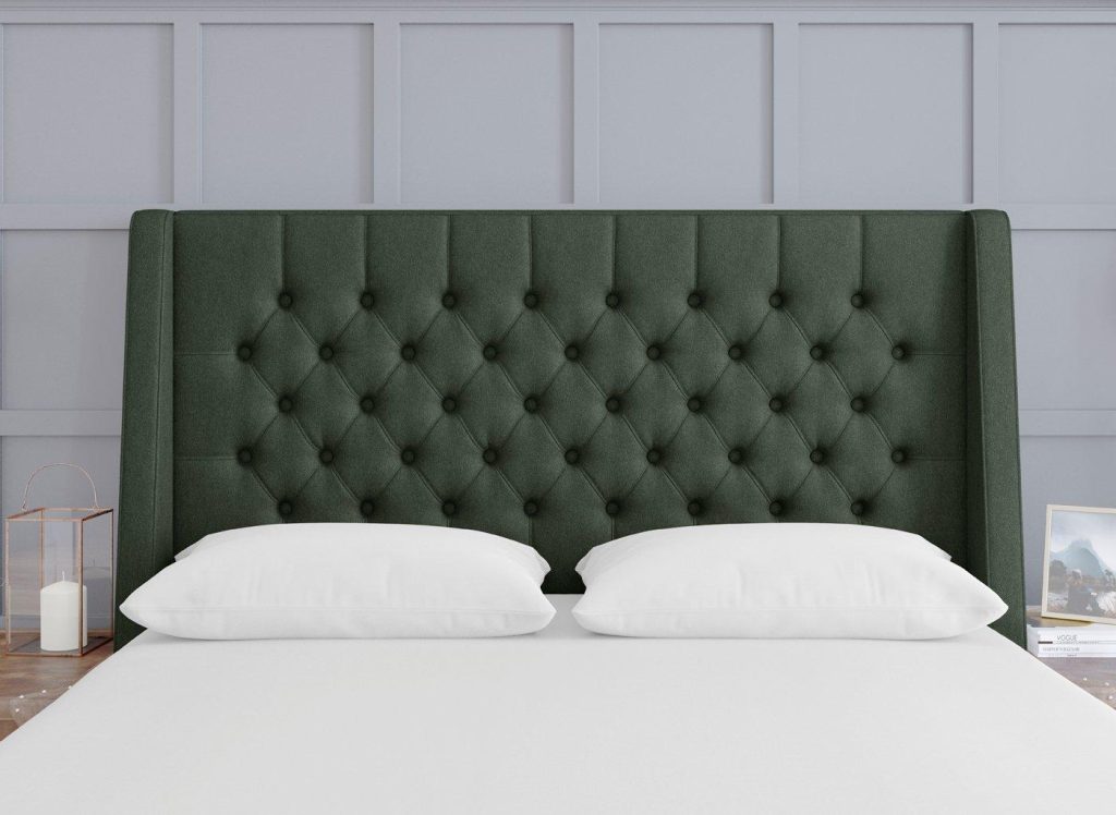 TheraPur Buckler Headboard  30 Single  Green | Bed Sava
