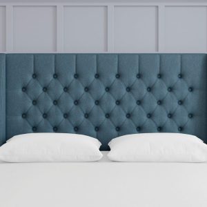 TheraPur Buckler Headboard  40 Small Double  Blue | Bed Sava