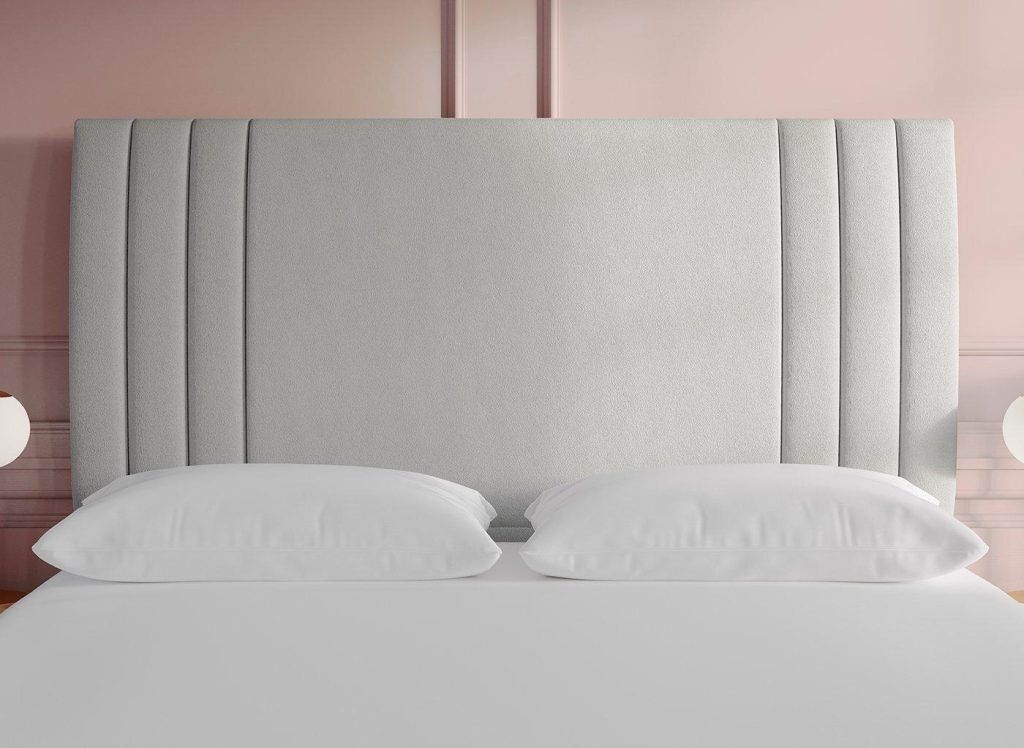 Sleepeezee Novara Headboard  30 Single  Silver | Bed Sava