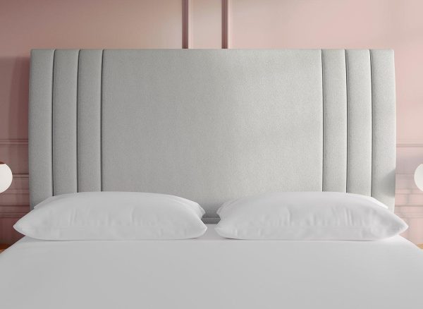 Sleepeezee Novara Headboard  30 Single  Silver | Bed Sava