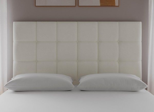 Sleepeezee Pompeii Headboard  30 Single  Cream | Bed Sava
