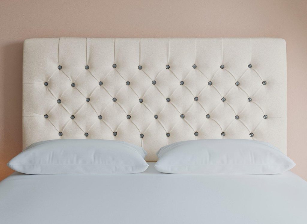 Sleepeezee Messina Headboard  30 Single  Cream | Bed Sava
