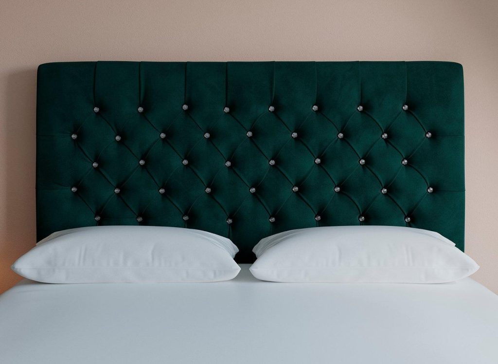 Sleepeezee Messina Headboard  30 Single  Green | Bed Sava
