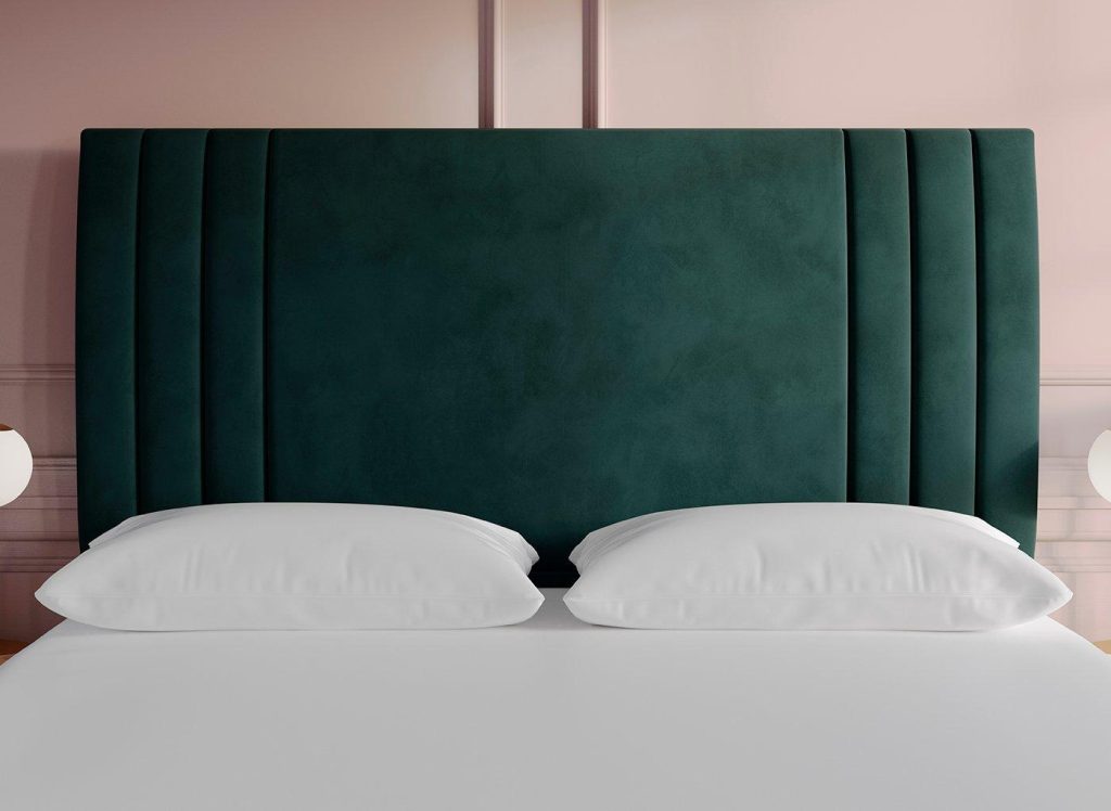 Sleepeezee Novara Headboard  30 Single  Green | Bed Sava