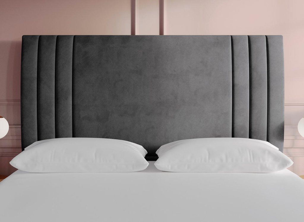 Sleepeezee Novara Headboard  60 Super King  Grey | Bed Sava