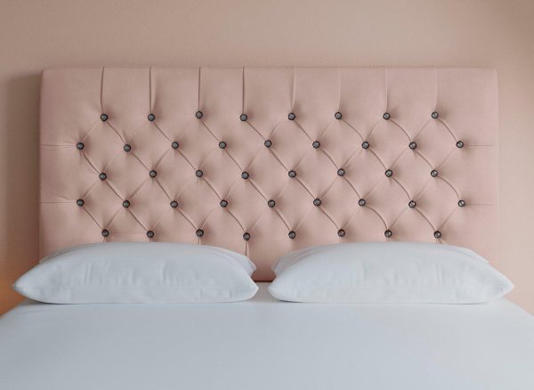 Sleepeezee Messina Headboard  50 King  Pink | Bed Sava