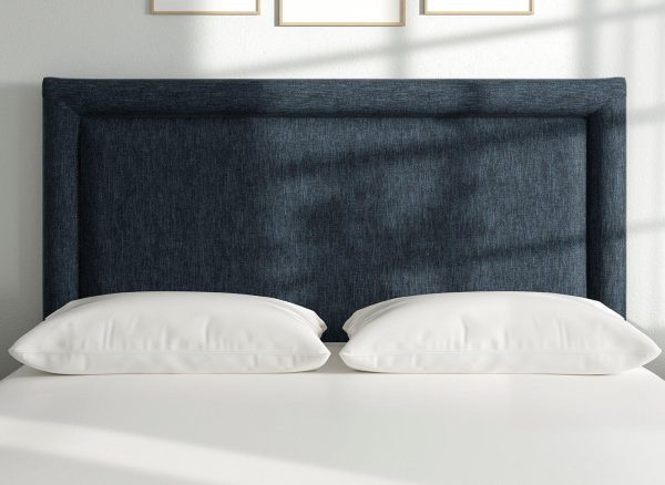 Dream Team Hatton Headboard  40 Small Double  Blue | Bed Sava
