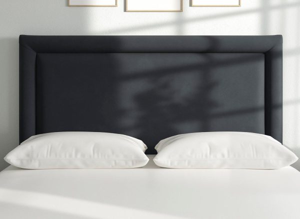 Dream Team Hatton Headboard  40 Small Double  Grey | Bed Sava
