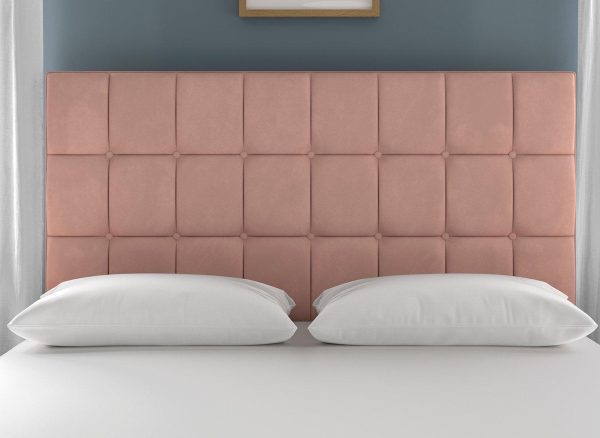 Dream Team Lever Headboard  50 King  Pink | Bed Sava