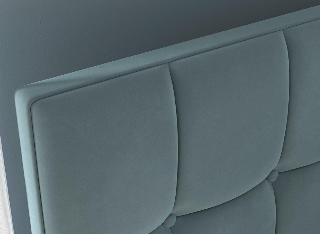 Dream Team Lever Headboard  30 Single  Blue | Bed Sava