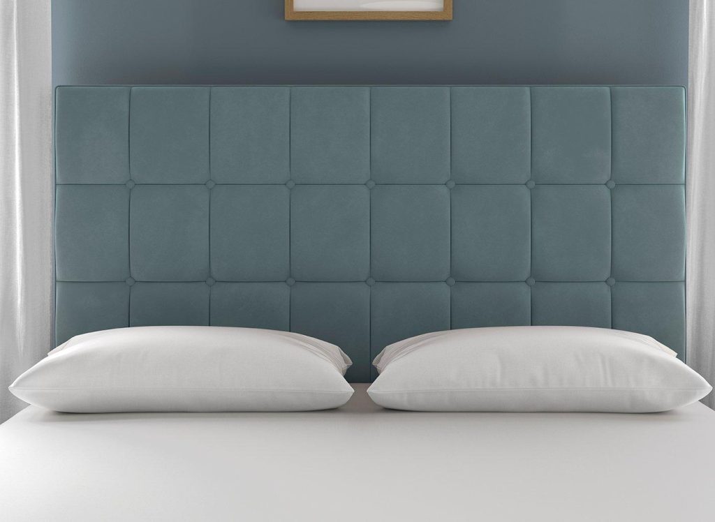 Dream Team Lever Headboard  40 Small Double  Blue | Bed Sava
