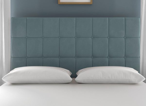 Dream Team Lever Headboard  40 Small Double  Blue | Bed Sava