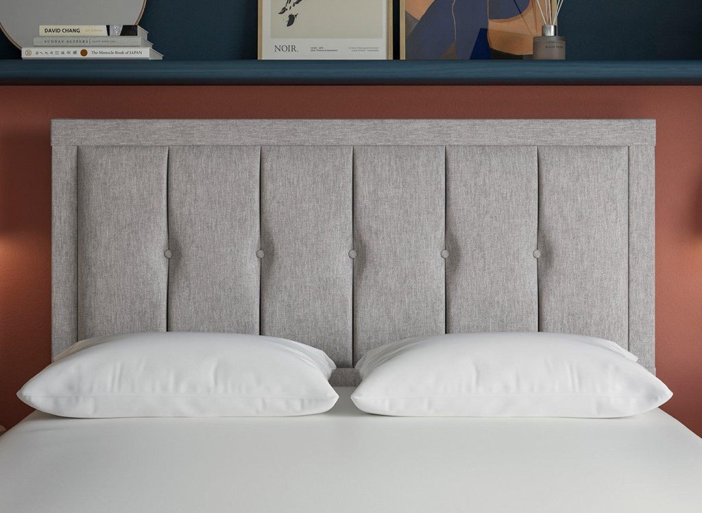 Dream Team Malham Headboard  50 King  Grey | Bed Sava