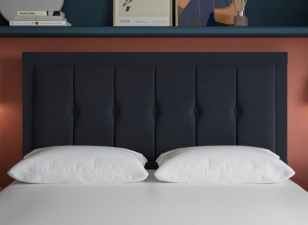 Dream Team Malham Headboard  40 Small Double  Grey | Bed Sava