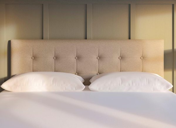 Dreams Workshop Fairfield Headboard  40 Small Double  Beige | Bed Sava