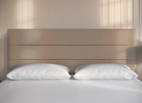 Dreams Workshop Stamford Headboard  40 Small Double  Beige | Bed Sava