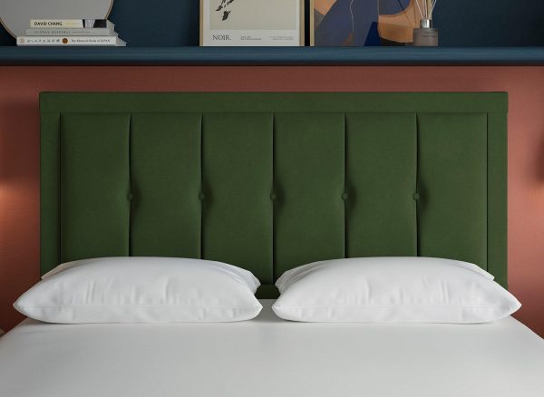 Dream Team Malham Headboard  30 Single  Green | Bed Sava