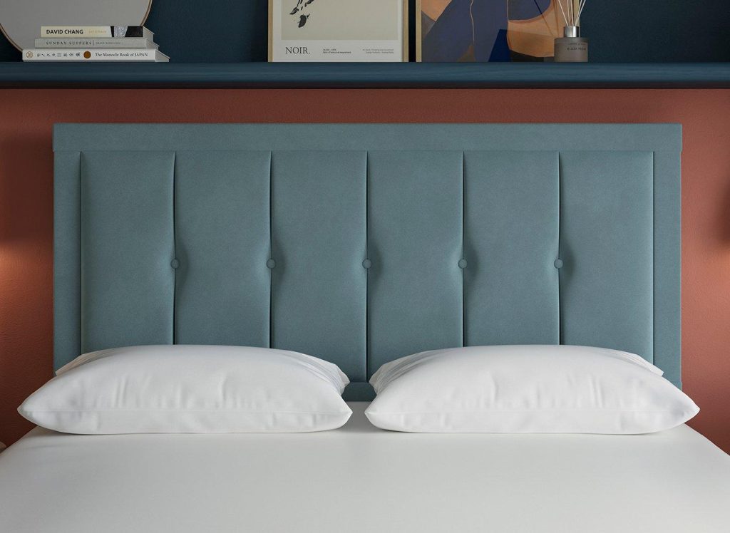 Dream Team Malham Headboard  30 Single  Blue | Bed Sava