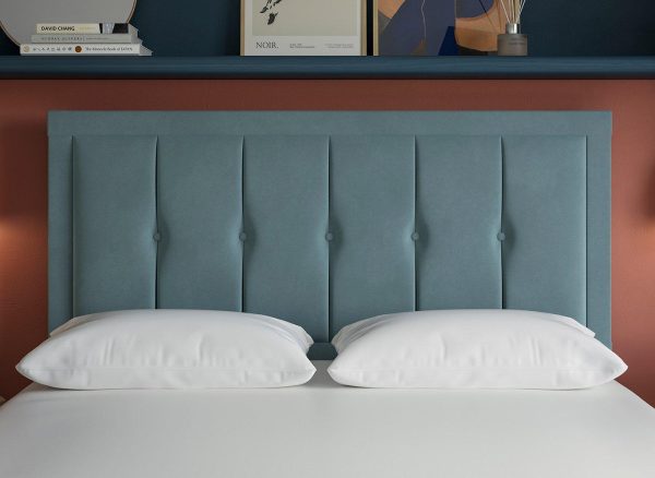 Dream Team Malham Headboard  30 Single  Blue | Bed Sava