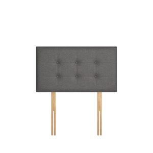 Dreams Workshop Fairfield Headboard  26 Small Single  Grey | Bed Sava