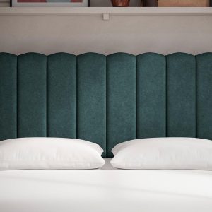 Sealy Shard Headboard  46 Double  Grey | Bed Sava