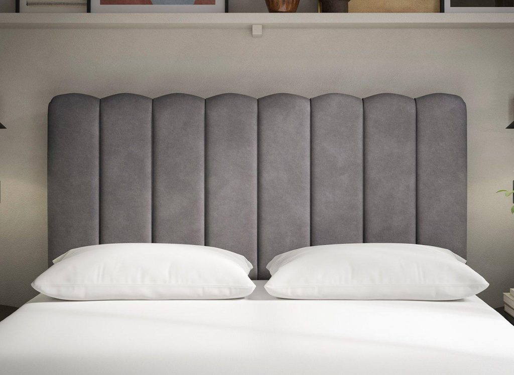 Sealy Shard Headboard - 6'0 Super King - Grey