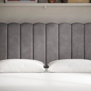 Sealy Shard Headboard  50 King  Grey | Bed Sava