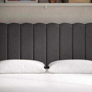 Sealy Shard Headboard  30 Single  Grey | Bed Sava