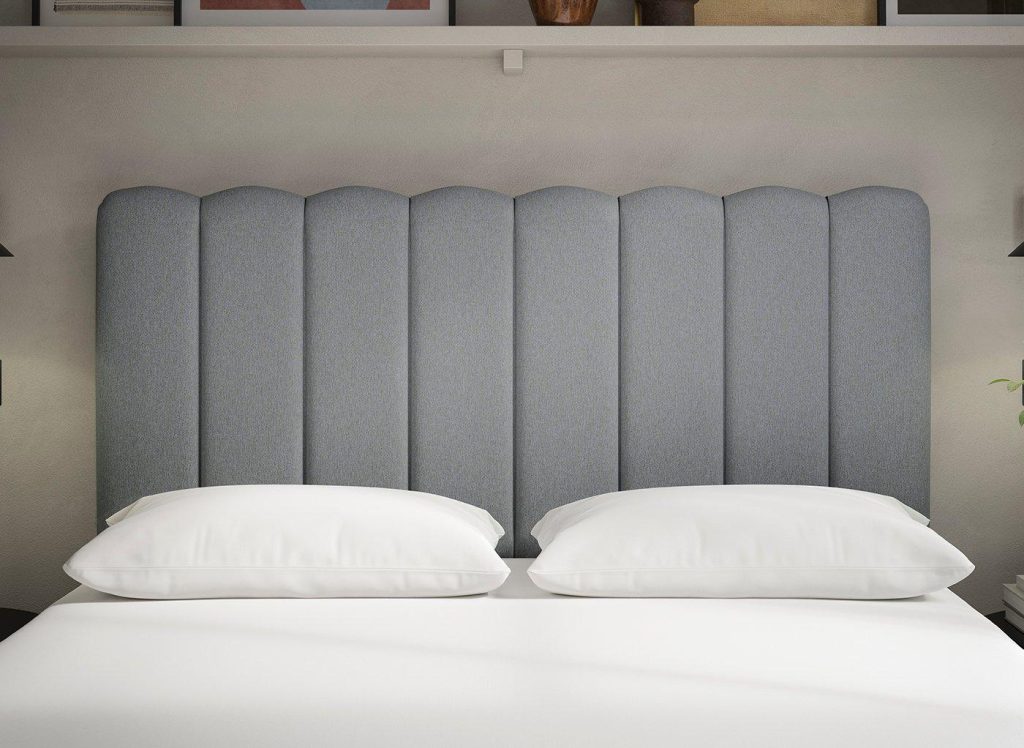 Sealy Shard Headboard  30 Single  Silver | Bed Sava